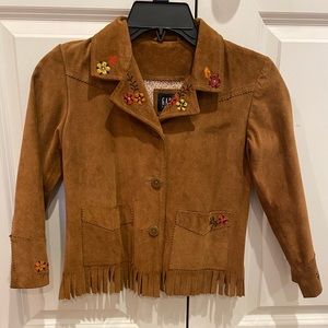 GAP KIDS SUEDE JACKET
